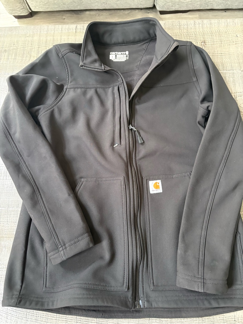 Carhartt scrubs women’s rugged flex modern fit bonded fleece jacket
